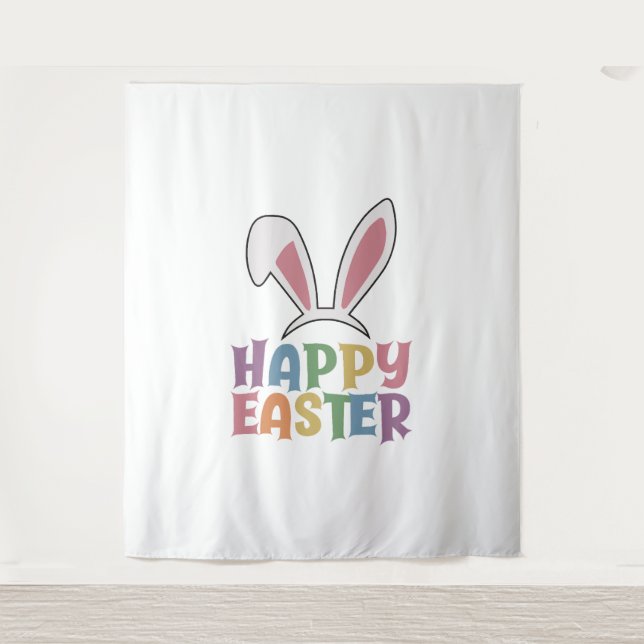 Happy Easter                        Tapestry (Front)