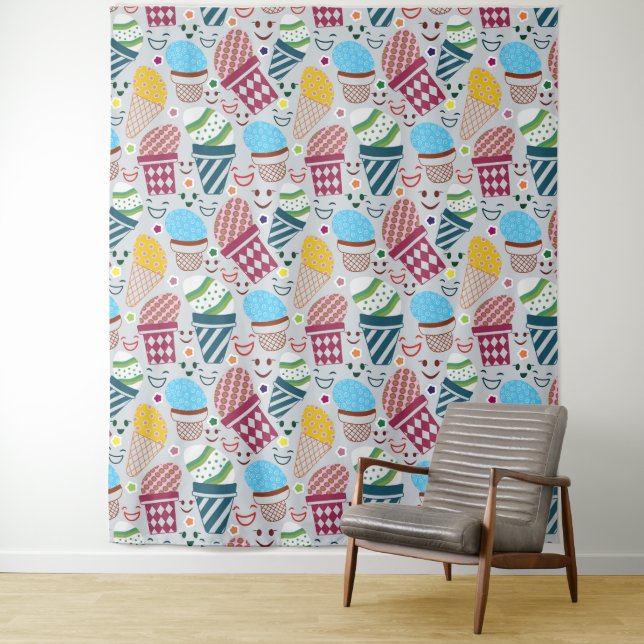 Happy Easter Tapestry (In Situ)