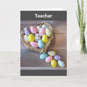 ***HAPPY EASTER TEACHER*** EASTER CARD