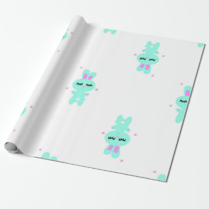 Happy Easter tender bunnies Wrapping Paper