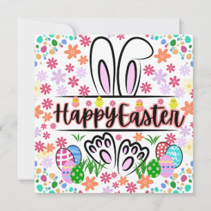 Happy Easter Thank You Card
