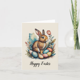 Happy Easter Thank You Card