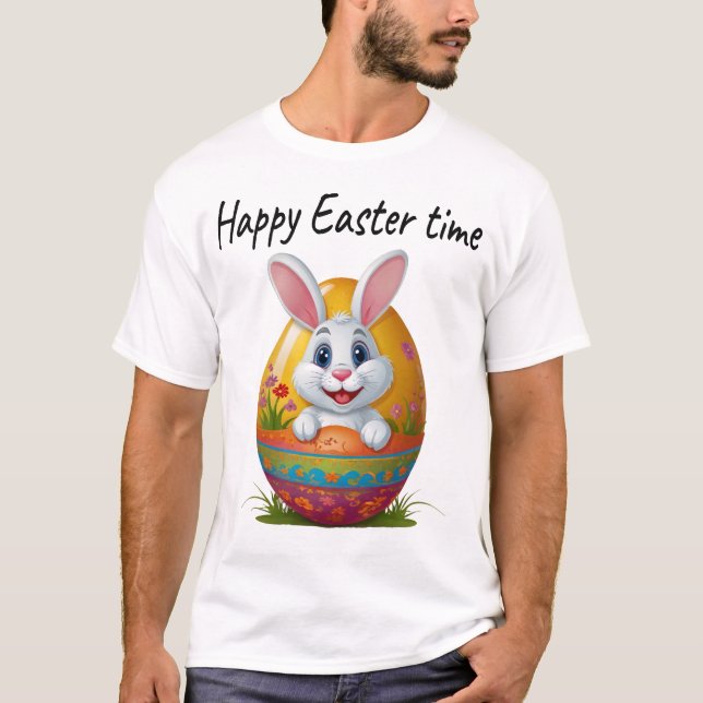 happy Easter time T-Shirt (Front)