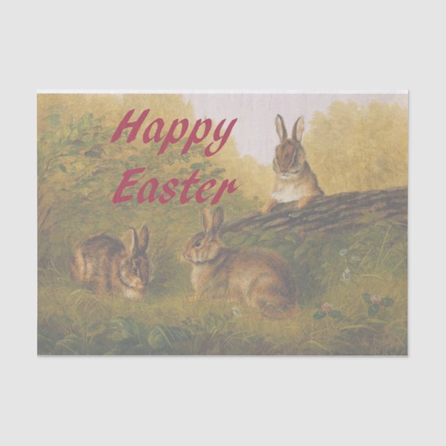 Happy Easter Tissue Paper (Front)