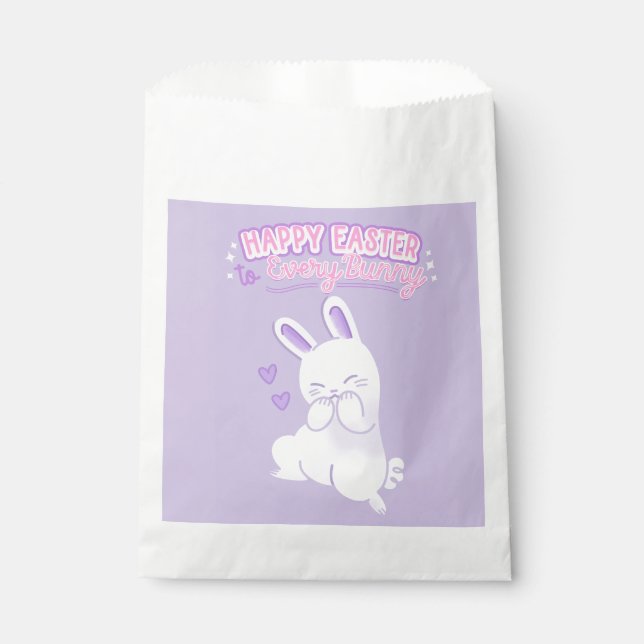 Happy Easter to Every Bunny Favour Bag (Front)