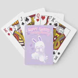 Happy Easter to Every Bunny Playing Cards