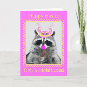 Happy Easter To Husband Greeting Card