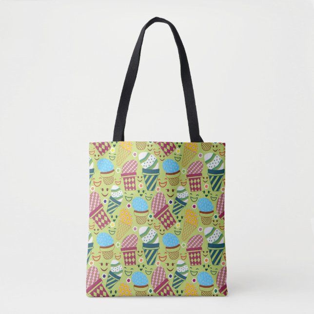 Happy Easter Tote Bag (Front)