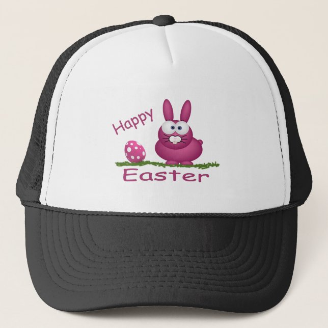 Happy Easter Trucker Hat (Front)