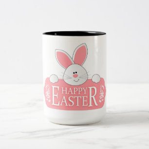 Happy Easter Two-Tone Coffee Mug