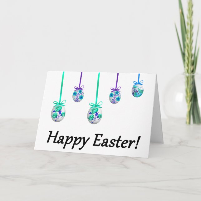 Happy Easter! (Ukrainian-inspired) Card (Front)