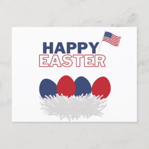 Happy Easter USA Postcard