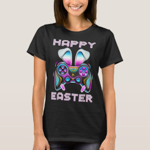 Happy Easter Video Game Controller Funny Gamer Boy T-Shirt