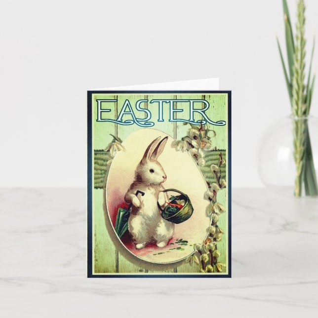 Happy Easter  vintage picture of Easter Card (Front)