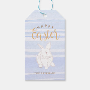 Happy Easter Watercolor Gift Tags
