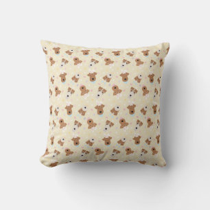 Happy Easter Welsh Terrier Dogs Cushion