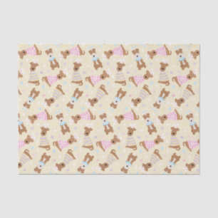 Happy Easter Welsh Terrier Dogs Tissue Paper