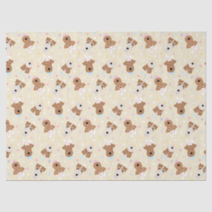 Happy Easter Welsh Terrier Dogs Tissue Paper