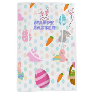 Happy Easter wishes Medium Gift Bag
