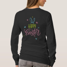 Happy Easter with butterflies
