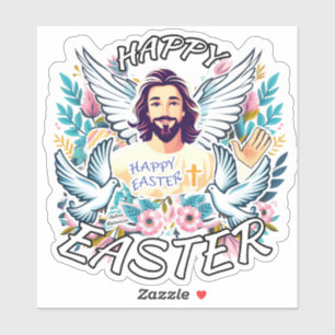 Happy Easter with Jesus