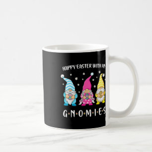 Happy Easter With My Gnomies Girls Kids Women East Coffee Mug