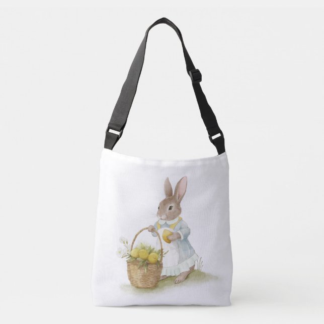 Happy Easter with Peter Rabbit Crossbody Bag (Front)