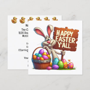 Happy Easter Y'All Invitation