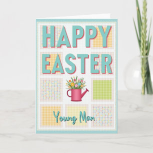 Happy Easter Young Man Card
