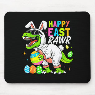 Happy Eastrawr Dinosaur For Kids Boys Girls Toddle Mouse Pad