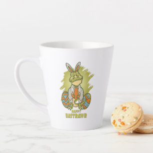 Happy Eastrawr   Latte Mug