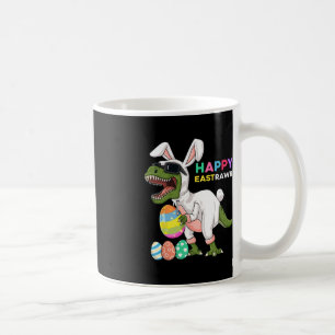 Happy Eastrawr T Rex Easter Bunny Dinosaur Eggs Bo Coffee Mug
