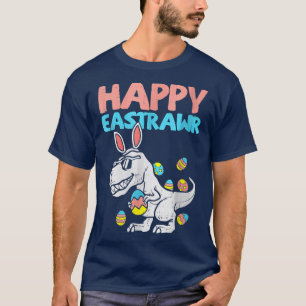 Happy Eastrawr Tre Dinosaur Toddler Boys Kids East T-Shirt
