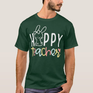 Happy Eater Cute Bunny Rabbit Teacher Happy Easte T-Shirt
