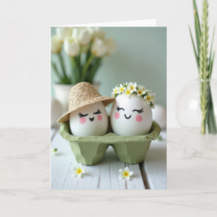 Happy Egg Friends Spring Card