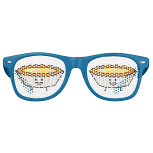 Happy Egg Tart Custard crust Chinese dessert Retro Sunglasses