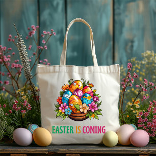 Happy Eggster - Easter Eggs Hunt Tote Bag