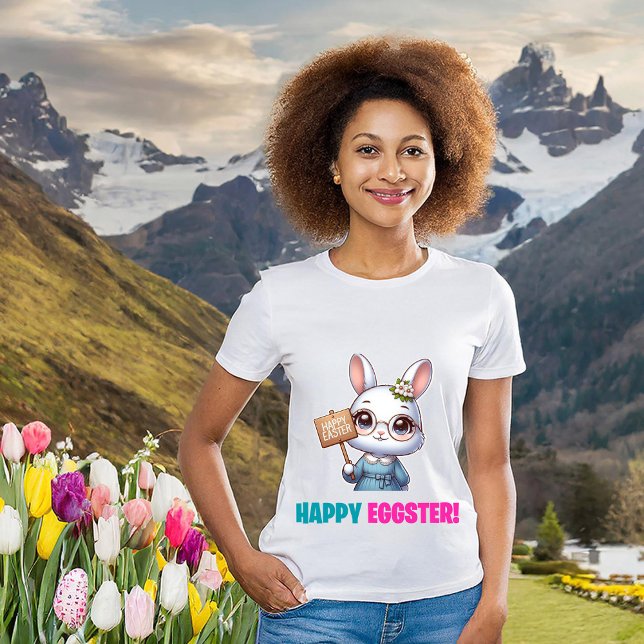 Happy Eggster - Funny Flowers T-Shirt (Creator Uploaded)