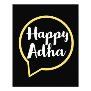 Happy Eid Al-Adha Photo Print