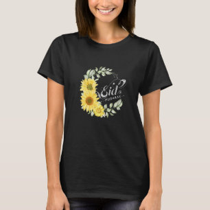 Happy Eid Alfitr Mubarak Ramadan Kareem Sunflower T-Shirt