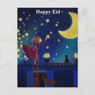 happy eid postcard