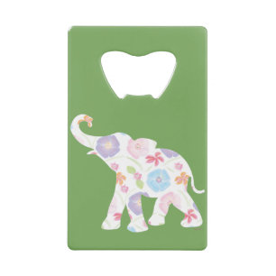 Happy Elephant-Big-Flower Pattern Modern