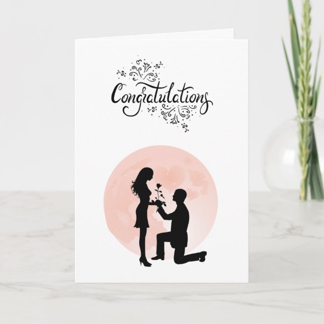 Happy Engagement Card (Front)