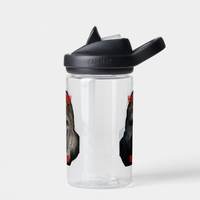 Happy Enough – Move Along Water Bottle (Left)