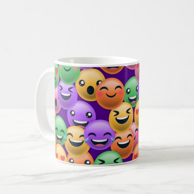 Happy every morning coffee mug (Front Left)