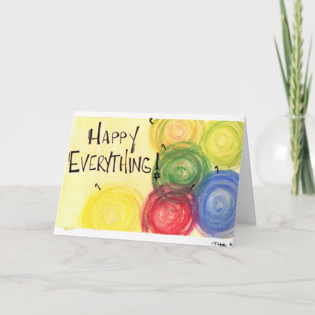 Happy Everything Card (Front)