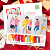 Happy Everything Colourful Typography Modern Photo