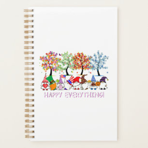 Happy Everything Gnomies Gnomes Holidays Christmas Planner