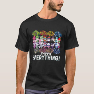 Happy Everything Gnomies Gnomes Holidays Christmas T-Shirt