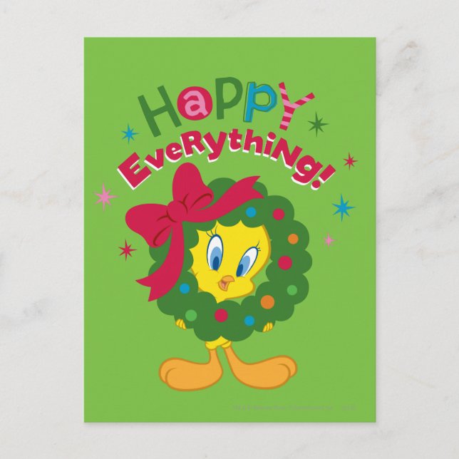 Happy Everything Holiday Postcard (Front)